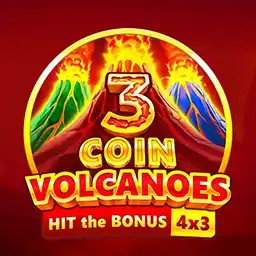 Try 3 Coin Volcanoes slot by Booongo on tresreyescasino.com – logo image