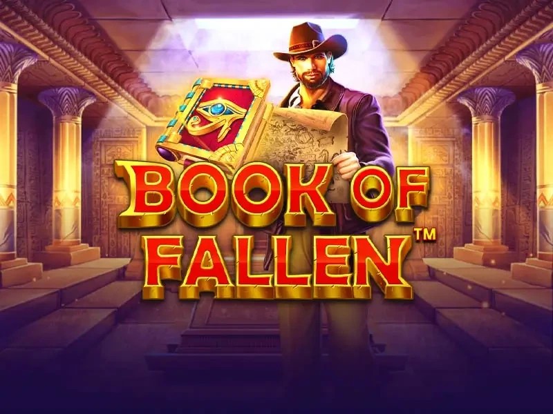 Official Slots logo: Book of the Fallen by Pragmatic Play at 3 Reyes