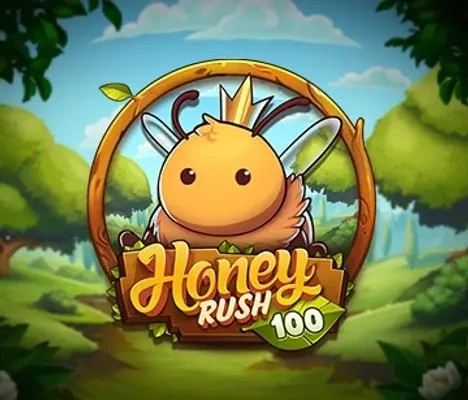 Honey Rush 100 game by Play'n GO – logo hosted on 3 Reyes